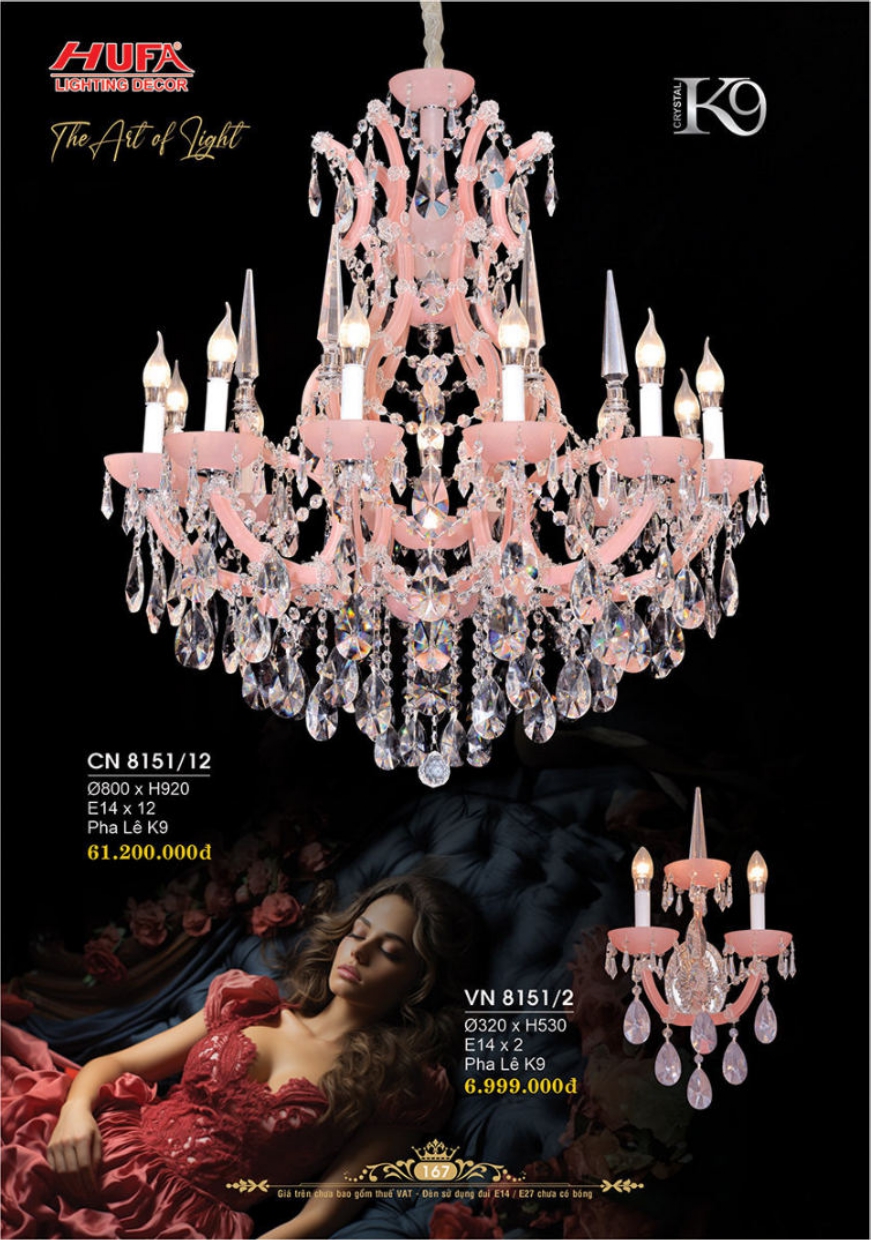 Bảng giá đèn trang trí HUFA